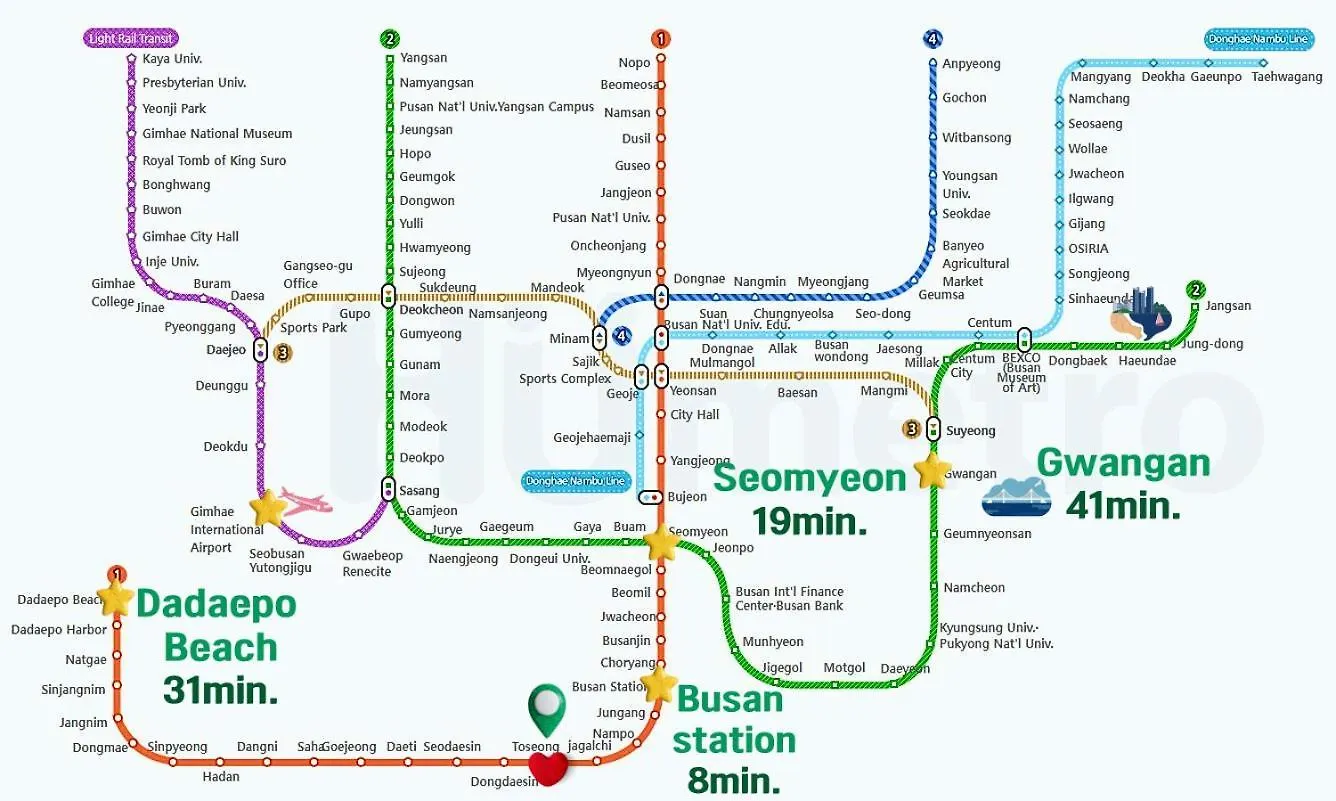 Stay Toseong 釜山 0*,  韩国
